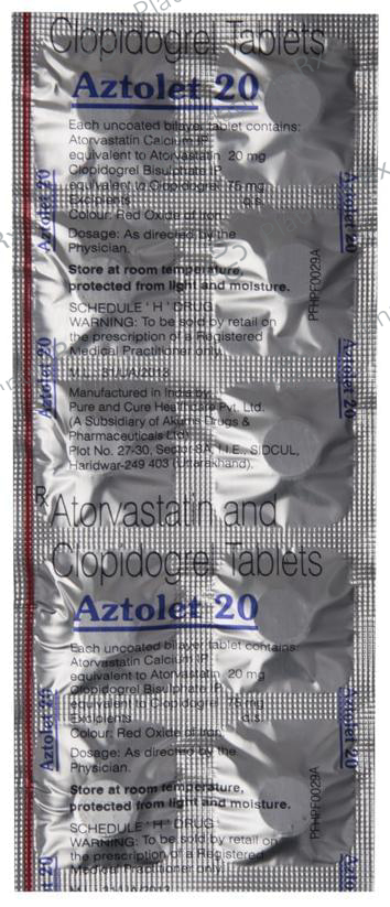 Aztolet 20 Tablet 10s