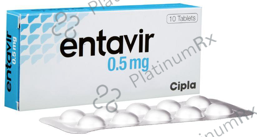 Entavir 0.5mg Tablet 10s