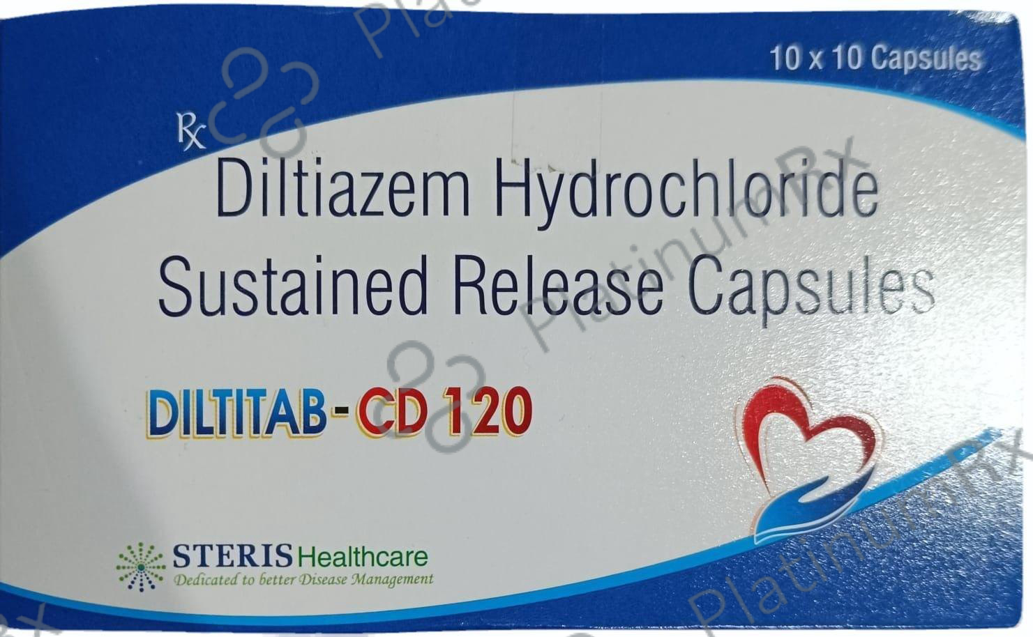 Diltitab CD 120mg Capsule 10s