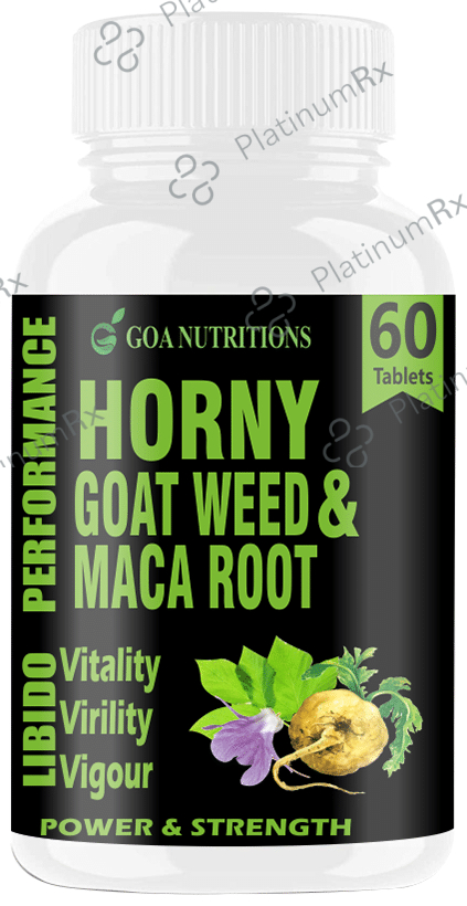 Goa Nutritions Horny Goat Weed & Maca Root Tablet