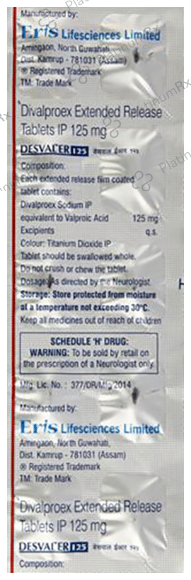 Desval ER 125mg Tablet 10s