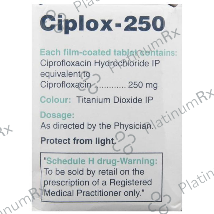 Ciplox 250mg Tablet 10s