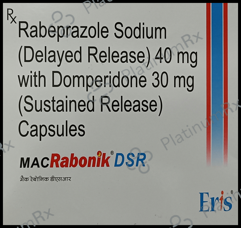 Mac Rabonik DSR 30/40mg Capsule DR 15s