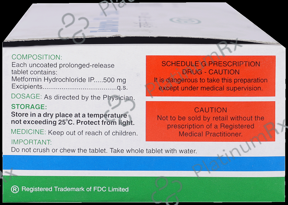 Zoform SR 500mg Tablet 10s