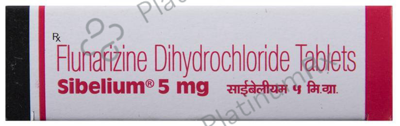 Sibelium 5mg Tablet 30s
