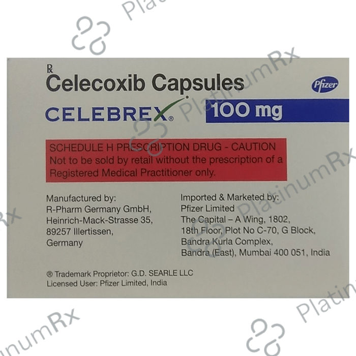 Celebrex 100mg Capsule 10s
