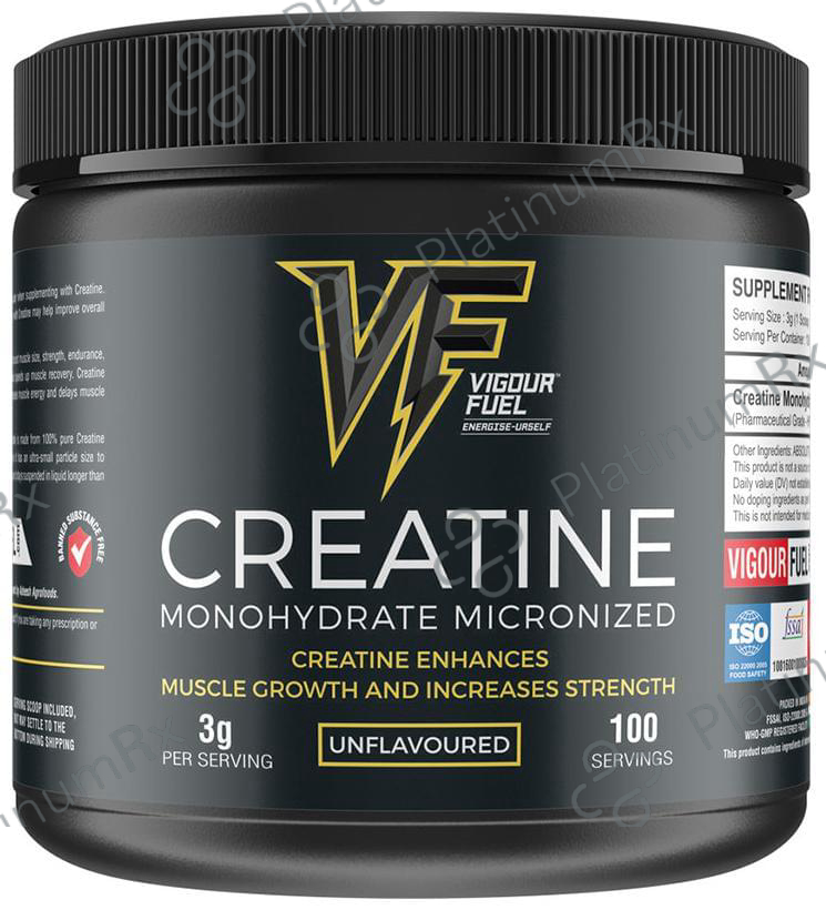 Vigour Fuel Creatine Monohydrate Micronized Unflavoured