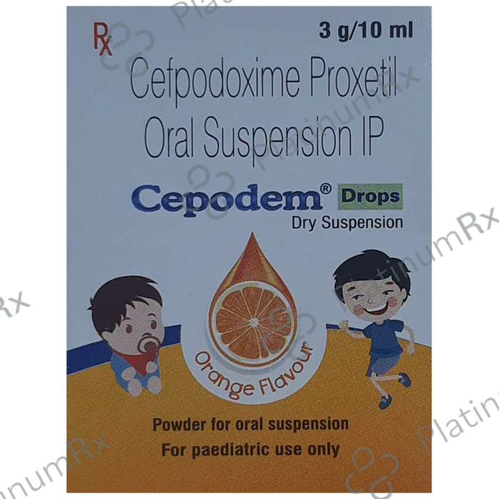Cepodem 25mg Dry Syrup 10ml