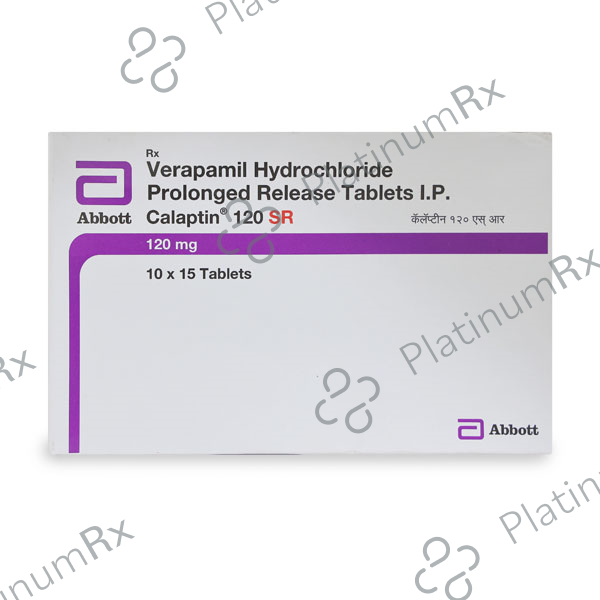 Calaptin 120mg SR Tablet 15s