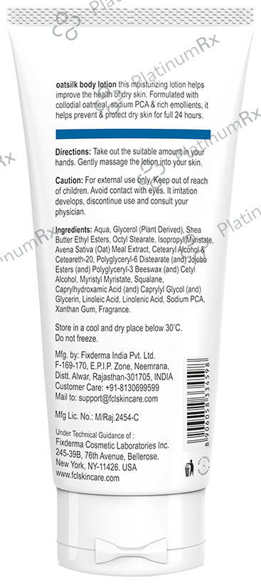 Fixderma FCL Oatsilk Body Lotion
