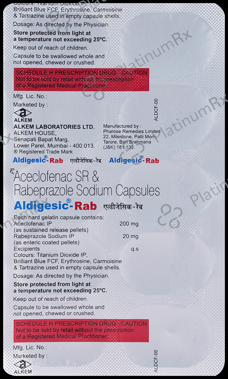Aldigesic-Rab Capsule SR