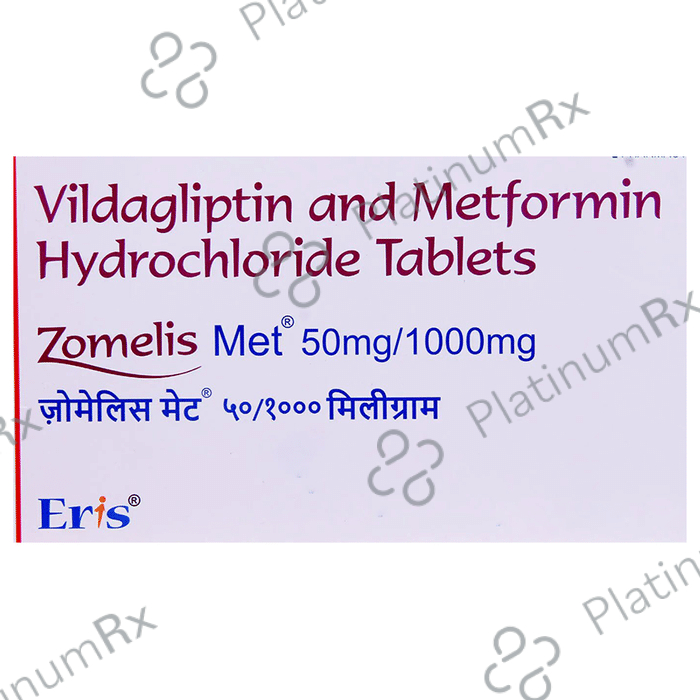 Zomelis Met 50/1000mg Tablet 15s