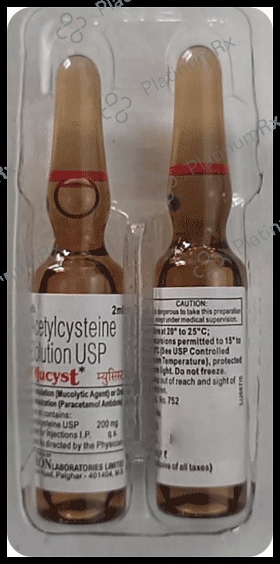 Mucyst 400mg Injection 2ml