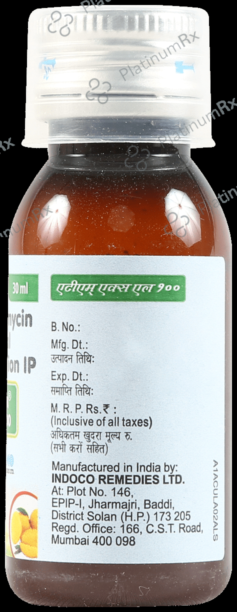 ATM XL 100mg Syrup 30ml