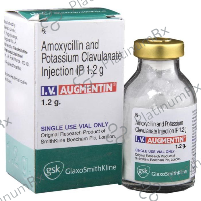 Augmentin 1.2gm Powder for Injection 1s