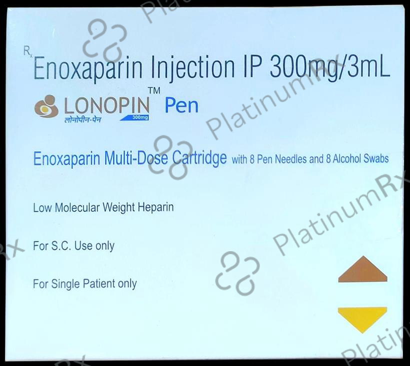 Lonopin MD 300mg Injection