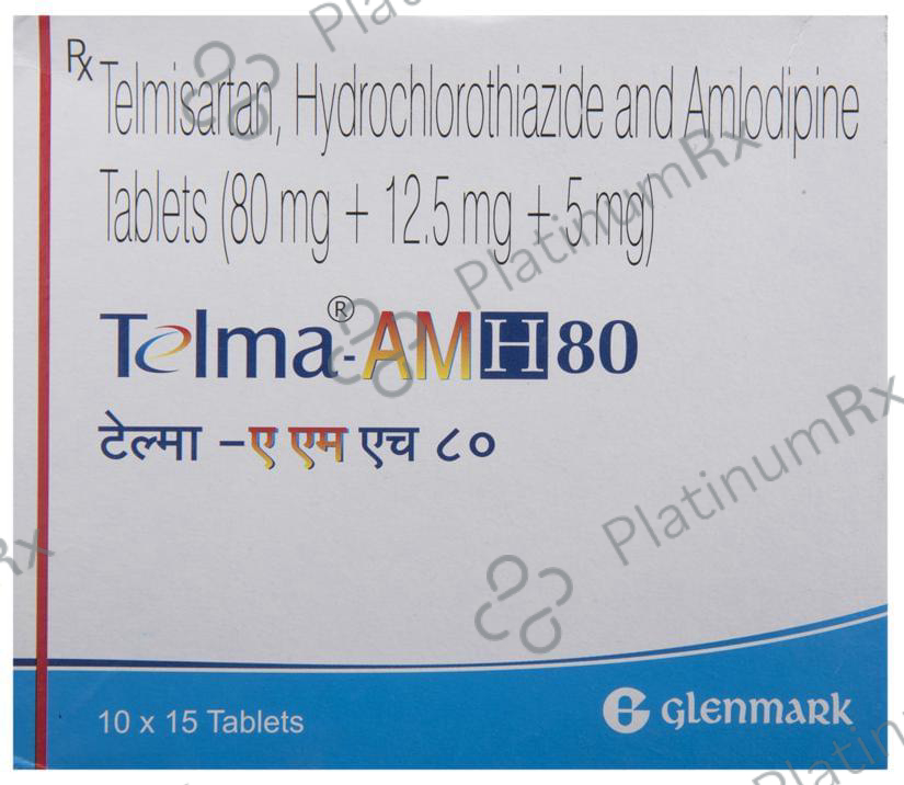 Telma AM H 5/12.5/80mg Tablet 15s