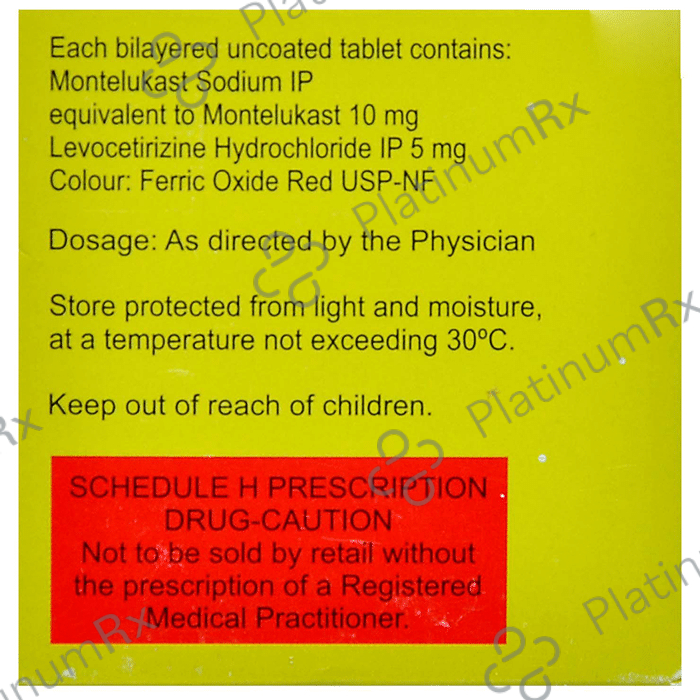 Rinosolvin 10/5mg Tablet 10s