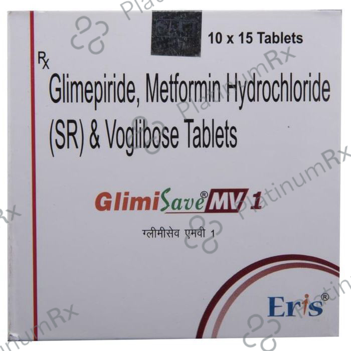 Glimisave MV 1/500/0.2mg Tab SR 15s