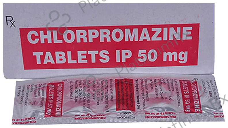 Chlorpromazine 50mg Tablet 10 Tablet Sun Pharma Industries
