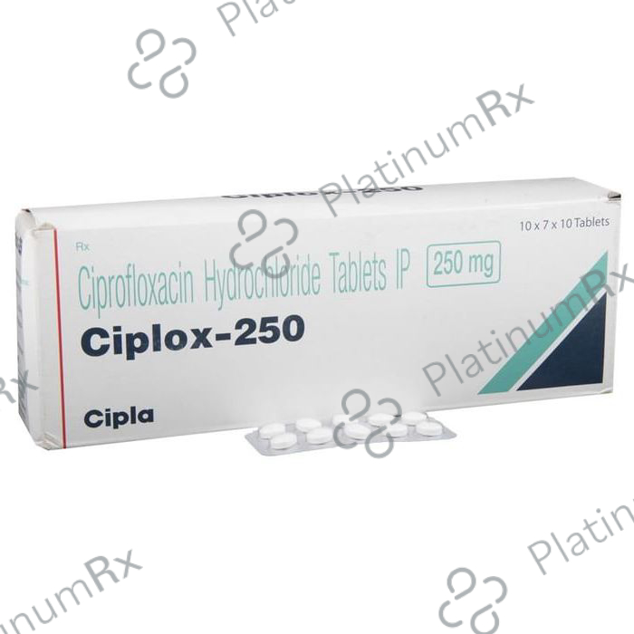 Ciplox 250mg Tablet 10s