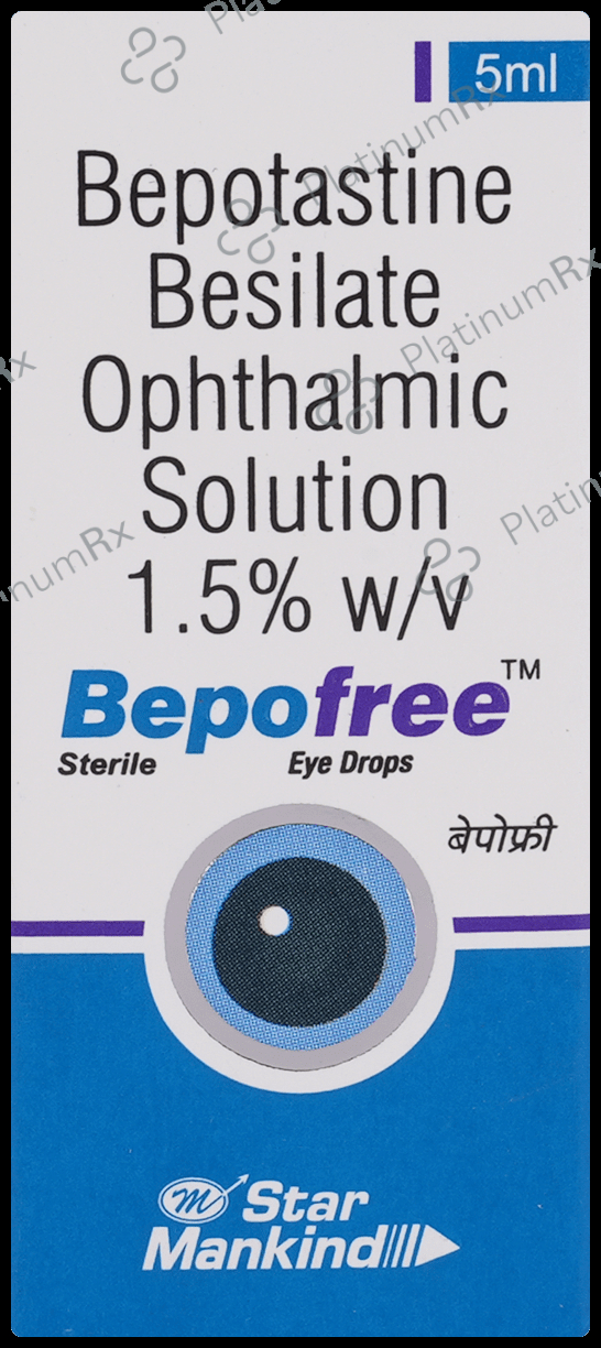 Bepofree 1.5% Eye Drop 5ml