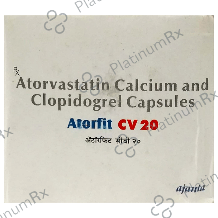 Atorfit CV 20 Capsule 10 Capsule