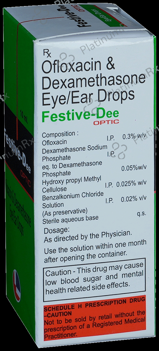 Festive Dee Optic Eye/Ear Drop 10ml