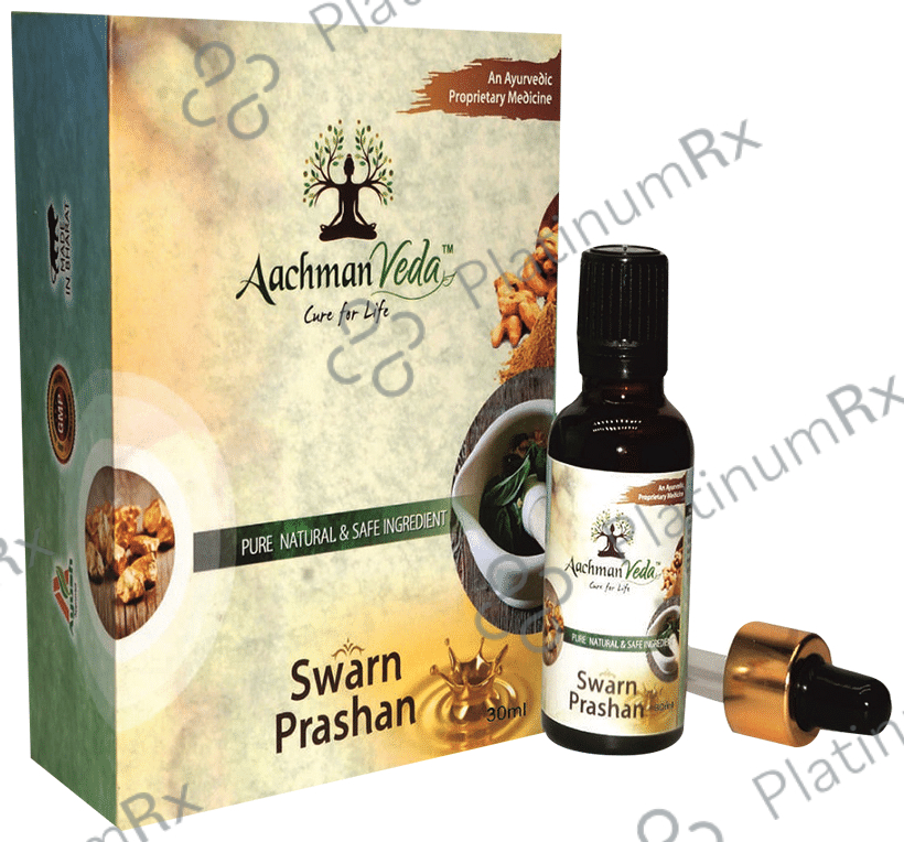 Aachman Veda Swarn Prashan Ayurvedic Immunity Booster for Children 15 ml