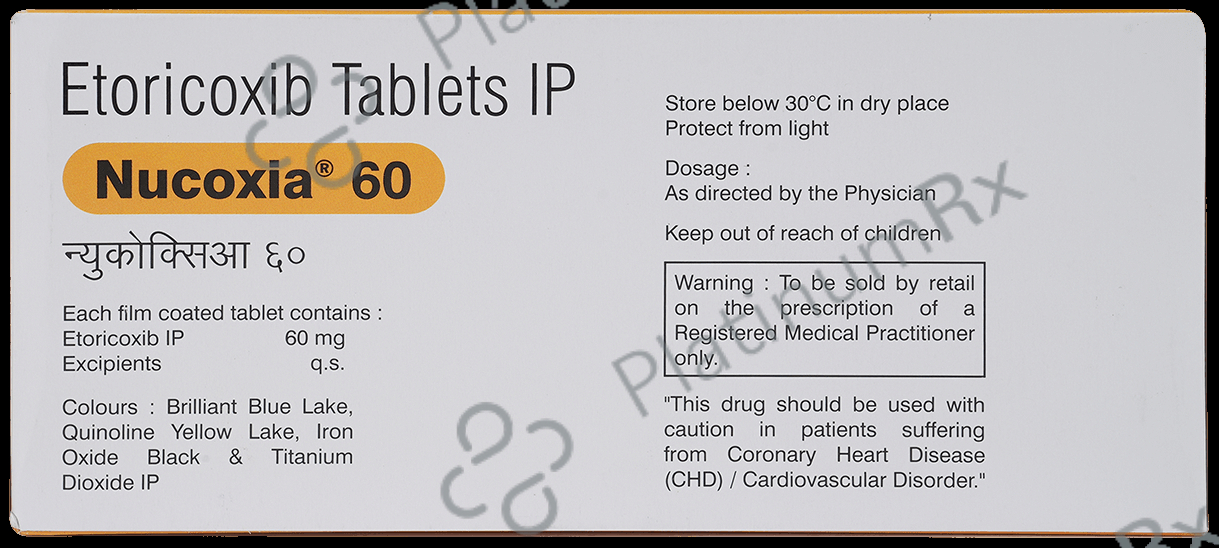 Nucoxia 60mg Tablet 15s
