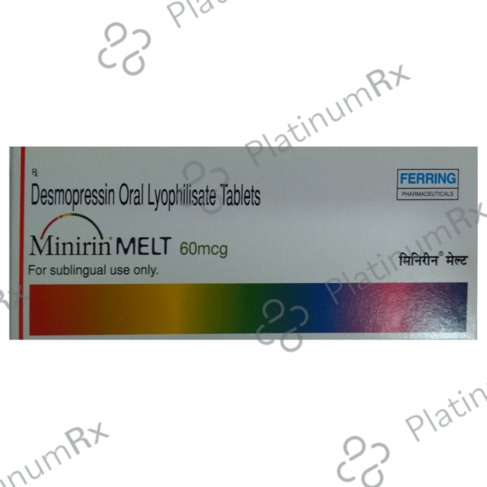 Minirin Melt 60mcg Tablet MD 10s