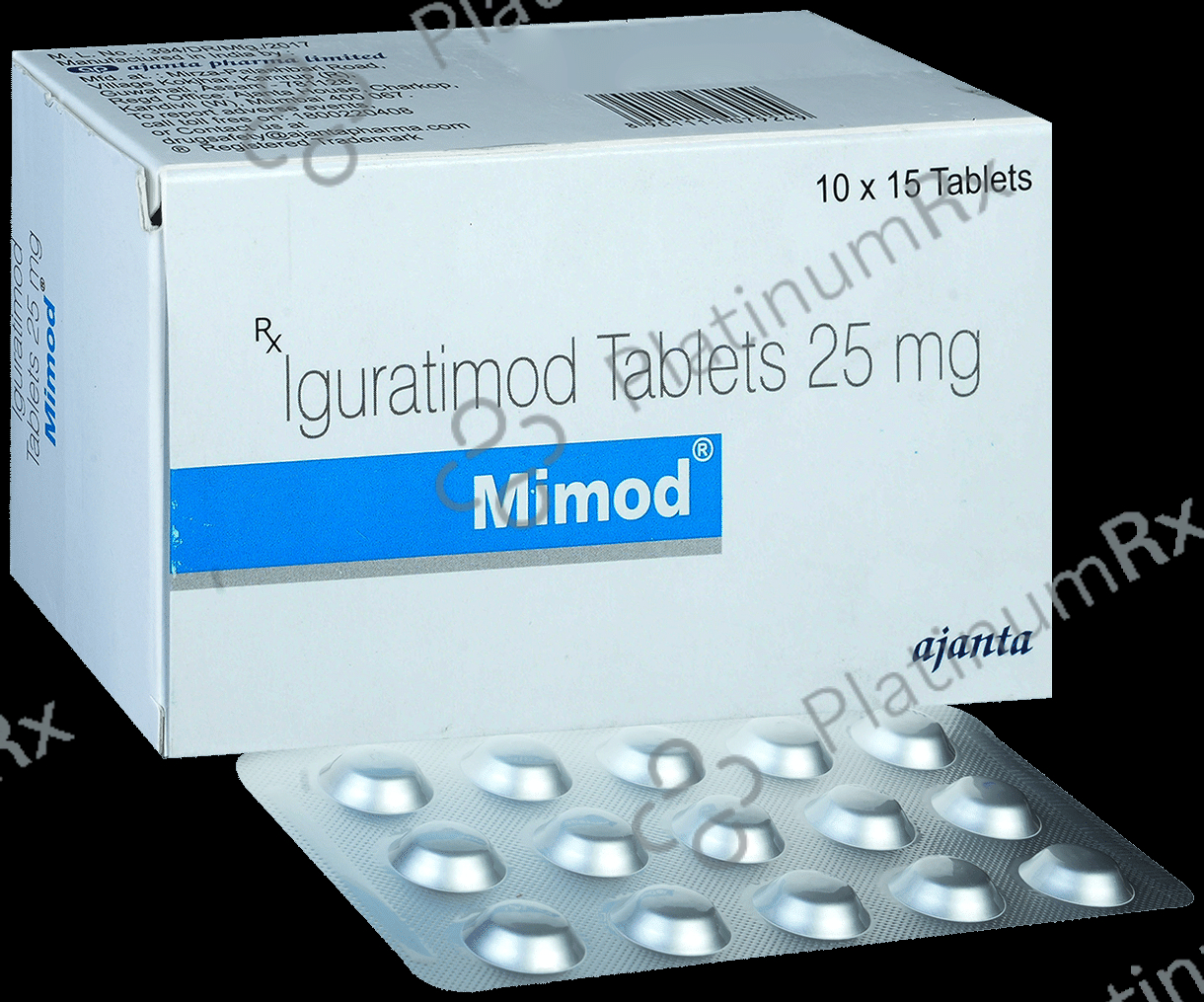 Mimod 25mg Tablet 15s