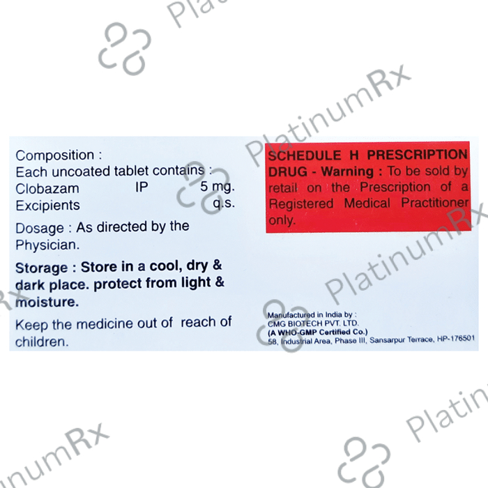 Cobazep 5 Tablet