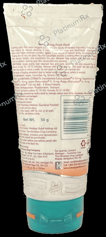 Himalaya Refreshing Fruit Face Pack 50 gm