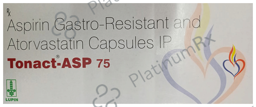 Tonact ASP 10/75mg Capsule 15s