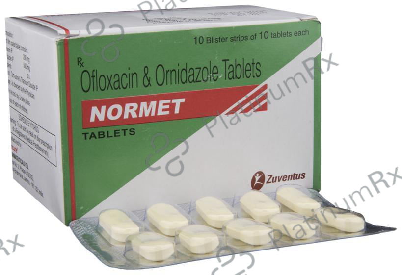 Normet 200/500mg Tablet 10s