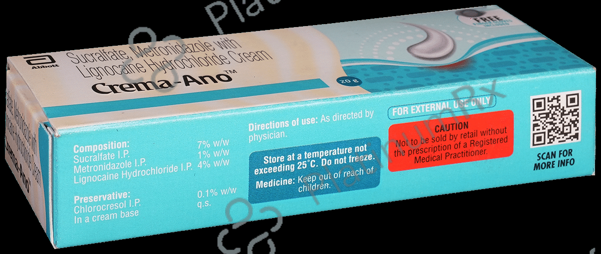 Crema Ano Rectal Cream 20gm