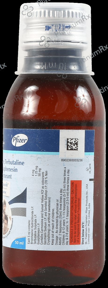 Broncorex Expectorant Syrup 50ml
