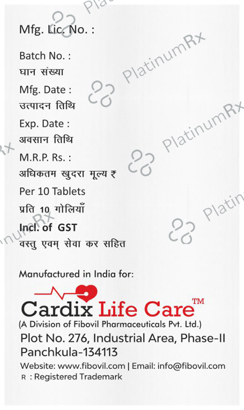 Mexfib G Forte 2mg/1000mg Tablet