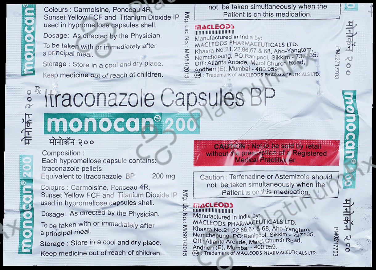 Monocan 200mg Capsule