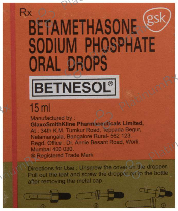 Betnesol 0.5mg Oral Drop 15ml