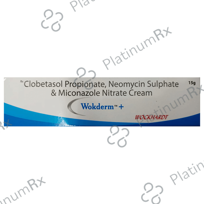 Wokderm Plus Cream 15gm