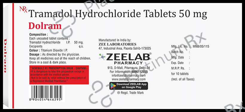 Dolram 50mg Tablet