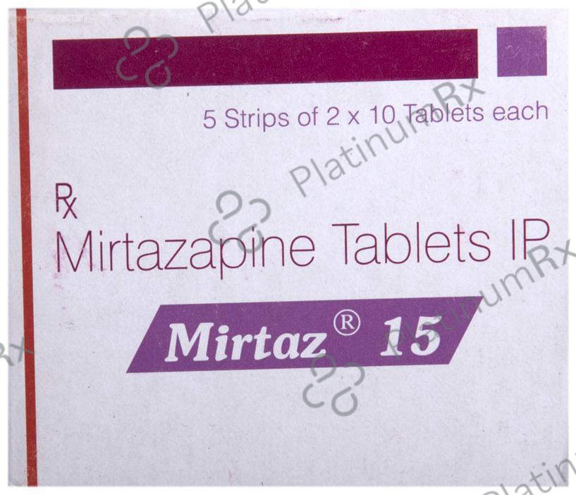 Mirtaz 15 Tablet