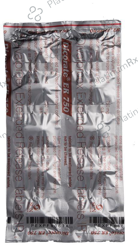 Dicorate ER 750mg Tablet 10s