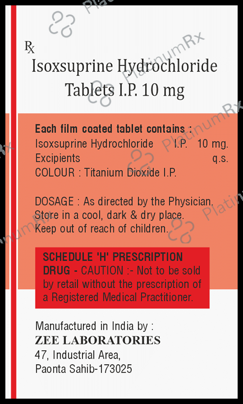 Soxze 10 Tablet