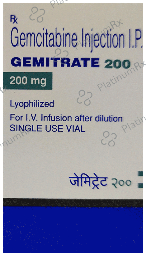 Gemitrate 200mg Injection