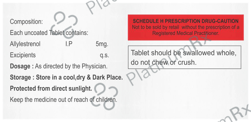 Allynowin 5mg Tablet