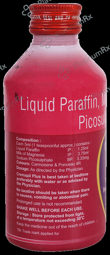 Cremapil Plus Oral Suspension Mixed Fruit Sugar Free