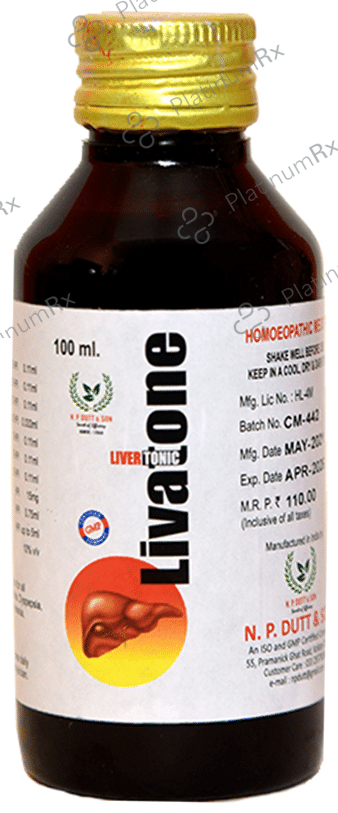 N.P. Dutt & Son Livatone Liver Tonic